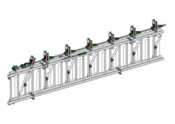 Får Låsgrind 7pl/2,5m