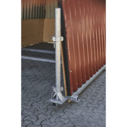 Stolpfäste inkl 2st stolpar 76mm