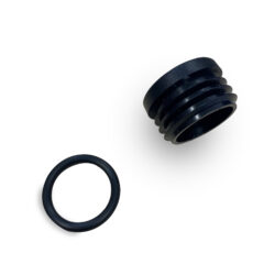 Svart plugg+o-ring till Lakcho/Stalcho