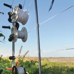Clips rostfritt stål för PVC-plaststolpe 13mm (10)