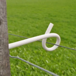 Distanshållare pigtail 17,5cm vit (10)