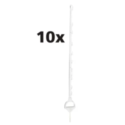Duopack Häststolpe vit 1,55m (2x5)