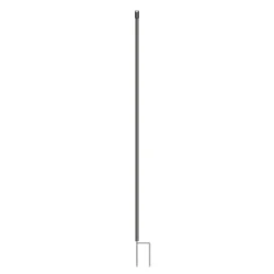 PVC-plaststolpe svart ø19mm 2,00m (10)