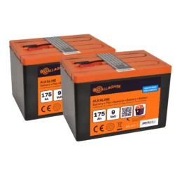 Duopack Alkaline batteri 2x 9V/175Ah