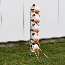Stativ för 5 spolar/isolatorer 2,00m