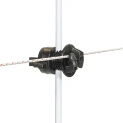 Tilläggsisolator svart ø4-10mm (250)